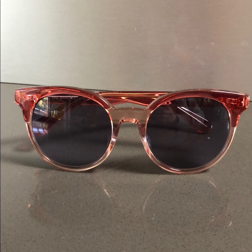 Pink color block Kate spade ♠️ sunglasses